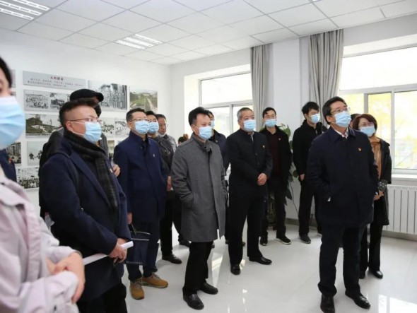 甘肅演藝集團黨委書記、董事長陳其銀一行赴甘肅日報報業(yè)集團觀摩黨建工作