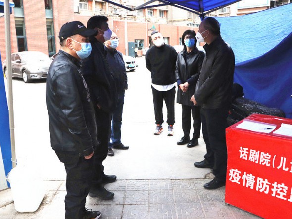 甘肅演藝集團(tuán)疫情防控領(lǐng)導(dǎo)小組派出督導(dǎo)檢查組對直屬各單位落實疫情防控措施進(jìn)行專項檢查