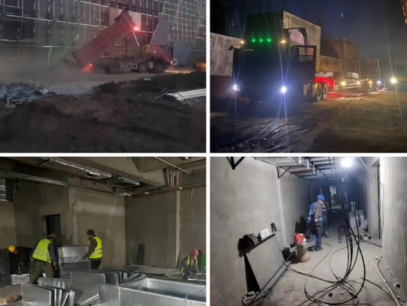 樂動敦煌“奮戰(zhàn)二十天 決勝攻堅戰(zhàn)”進(jìn)度篇| 提速再提速 爭分奪秒搶工期